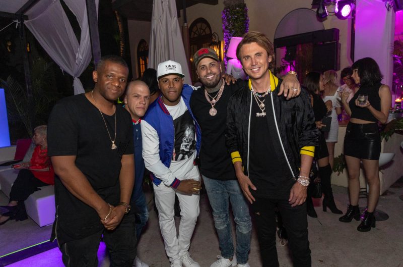 Jonathan Cheban, Nicky Jam and friends