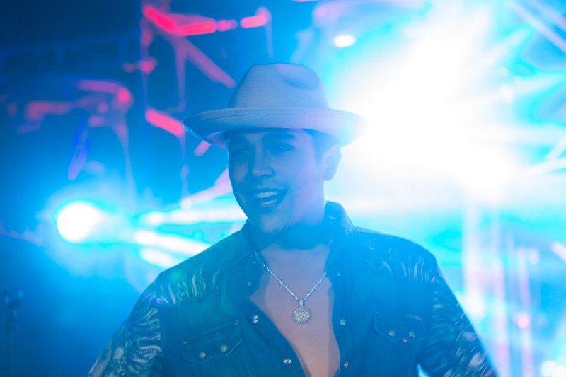 Austin Mahone on the stage