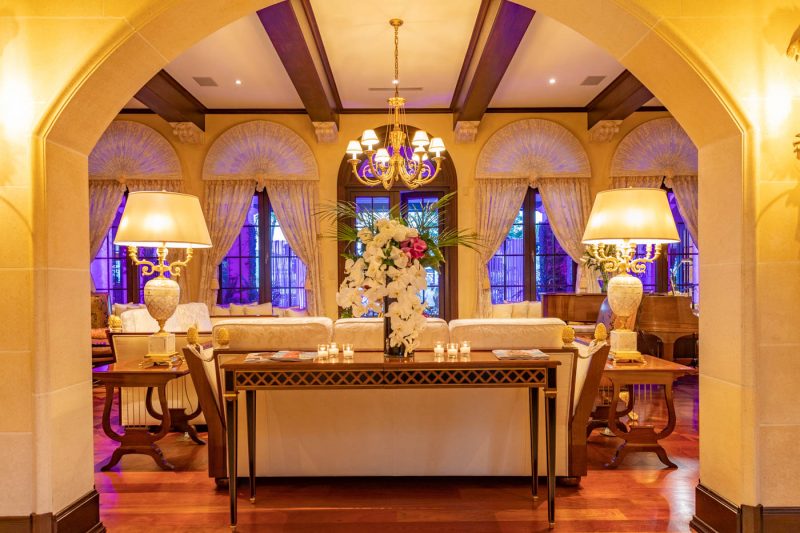 Inside detail of Villa Contenta