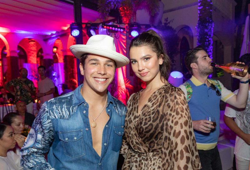 Maya Henry and Austin Mahone